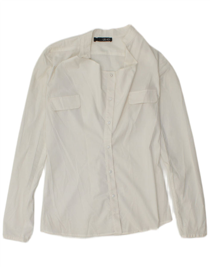 Camisa Liu Jo para mujer UK 8 Small White