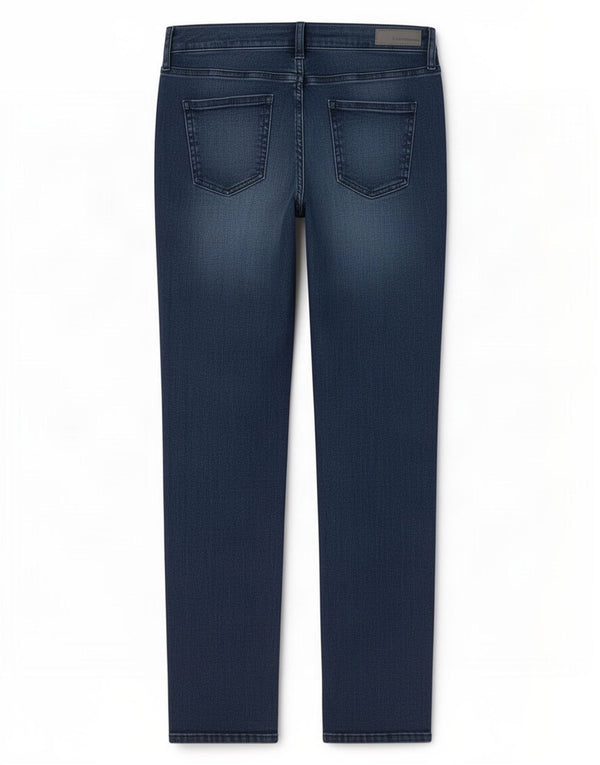 Calvin Klein Womens Ultimate Skinny Jeans US 12 Large W30 L30 Navy Blue
