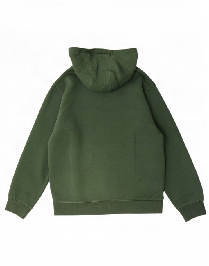 Russell Athletic Sudadera con capucha y cremallera gráfica para hombre Poliéster verde medio