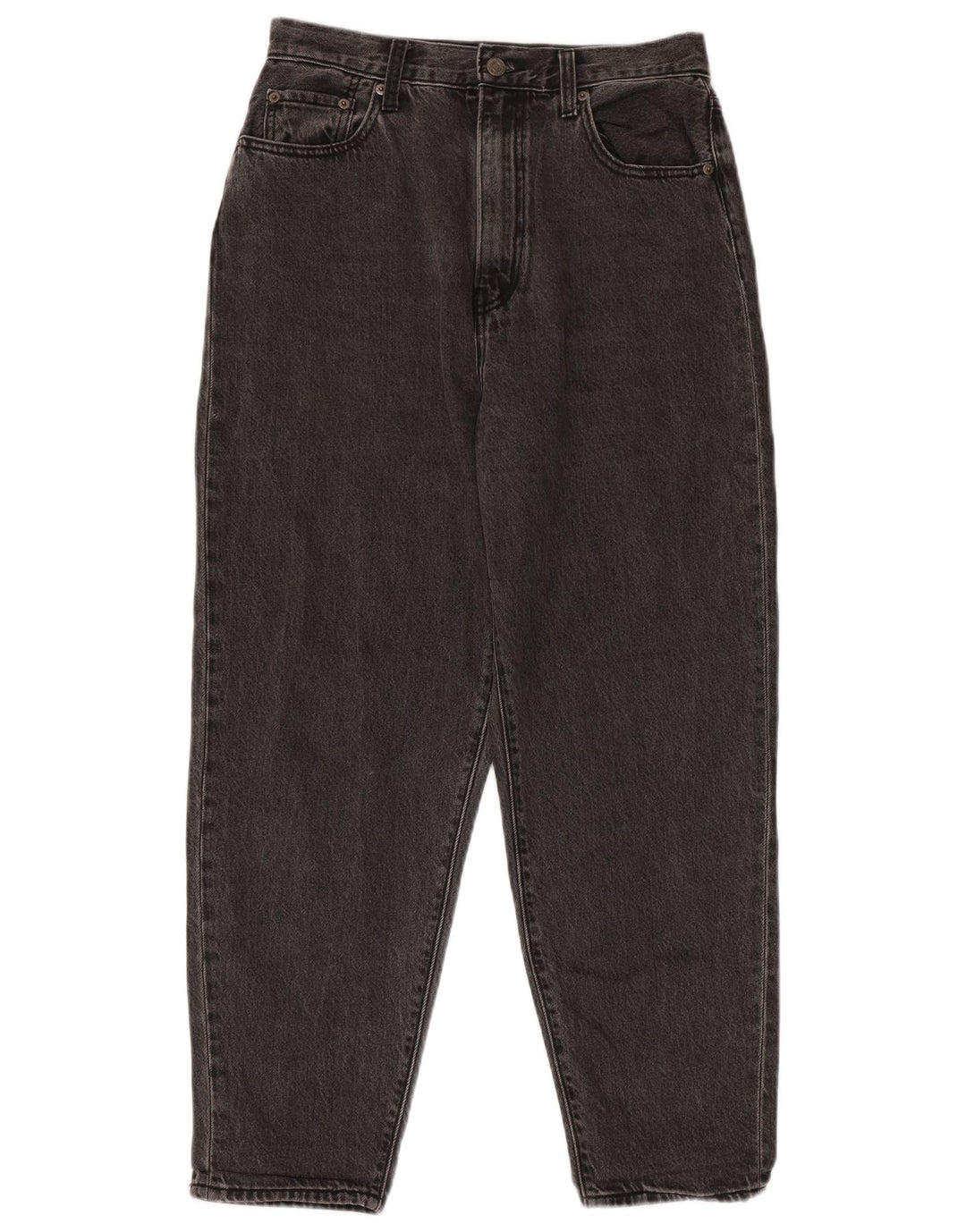 LEVI'S Vaqueros holgados de cintura alta para mujer W29 L27 Algodón gris