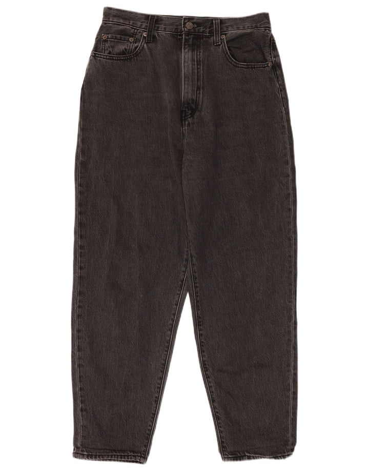 LEVI'S Vaqueros holgados de cintura alta para mujer W29 L27 Algodón gris