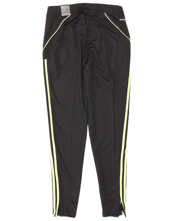 Adidas Mujer Aeroready Regular Fit Chándal Pantalones UK 8/10 Small Negro