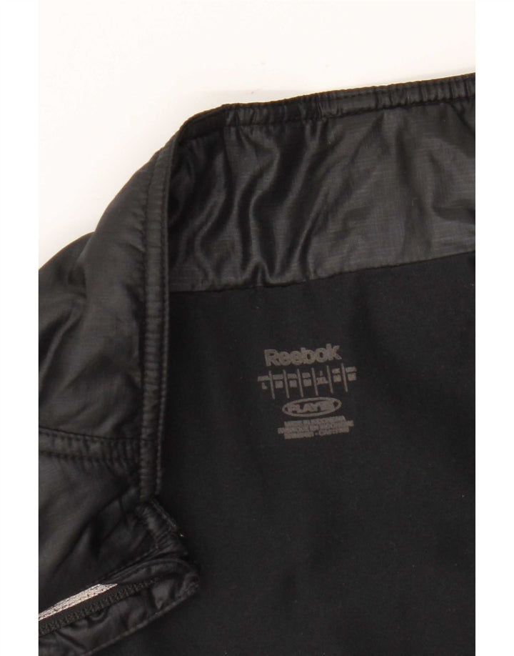 Reebok - Chaleco acolchado para mujer, talla 40, talla M, color negro