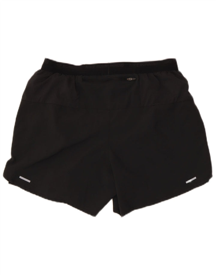 Nike Dri Fit Graphic - Pantalones cortos deportivos para mujer, talla M, color negro