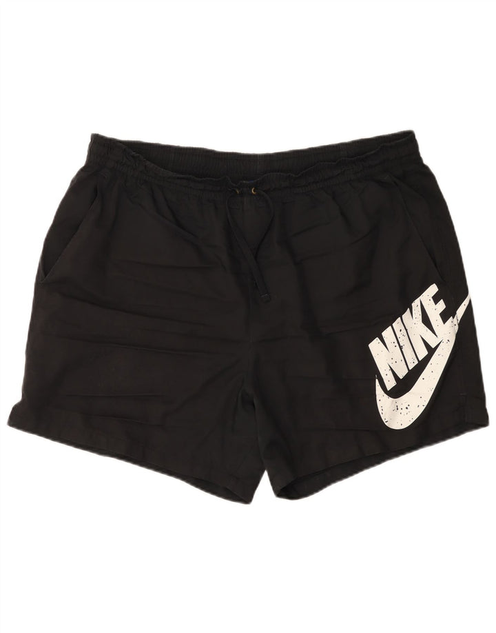 Nike Mens Graphic Sport Shorts 2XL Poliéster negro