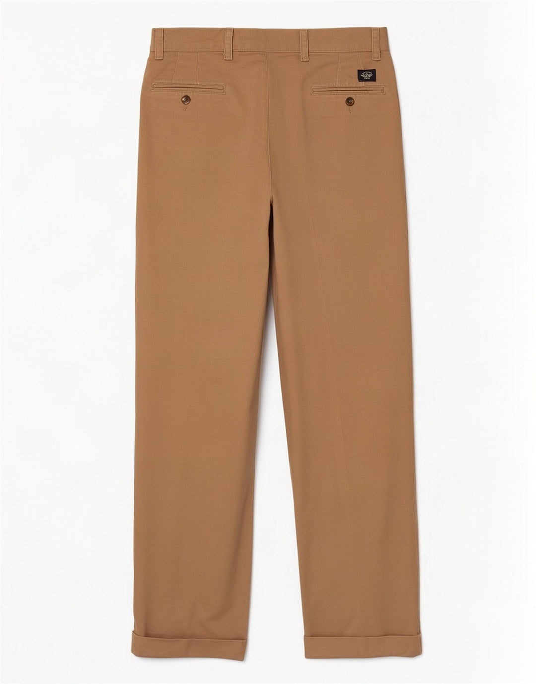 Dockers Pantalón chino con pinzas color caqui para hombre W34 L30 Beige