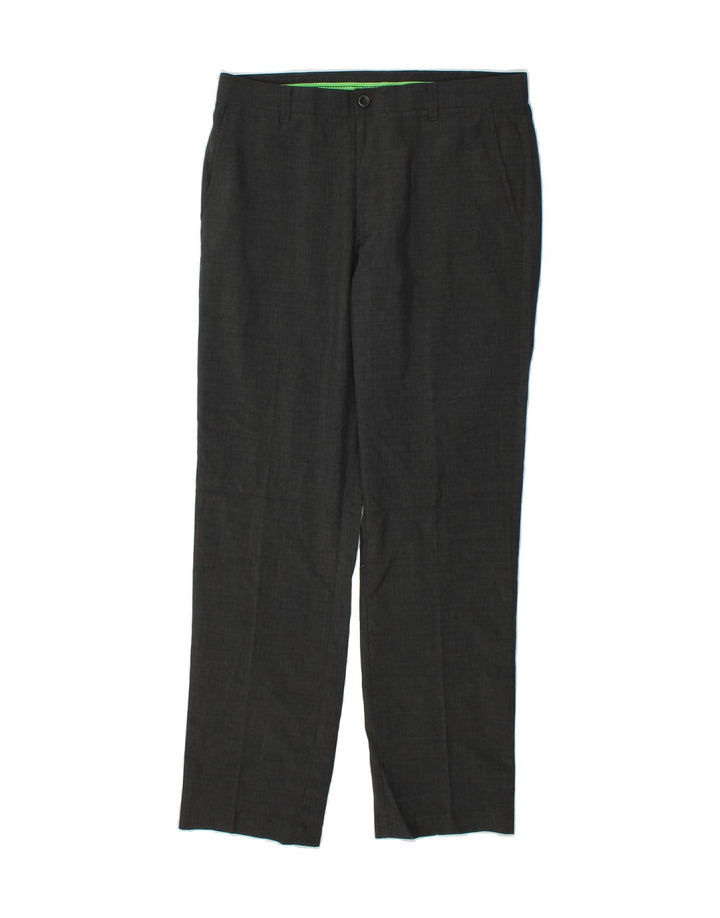 IZOD Mens Golf Straight Chino Trousers W32 L30 Grey Polyester Vintage Izod and Second-Hand Izod from Messina Hembry 