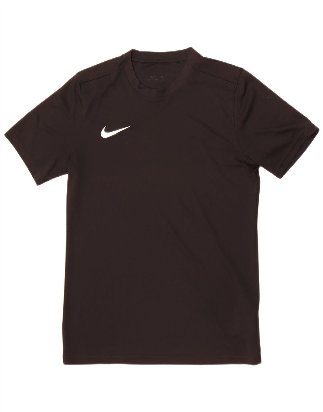 Camiseta Nike Dri Fit para hombre Top poliéster negro mediano