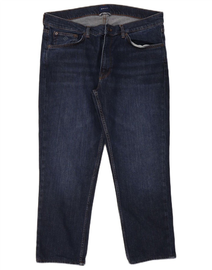 Vaqueros Gant Hombre Slim W38 L27 Algodón Azul Marino