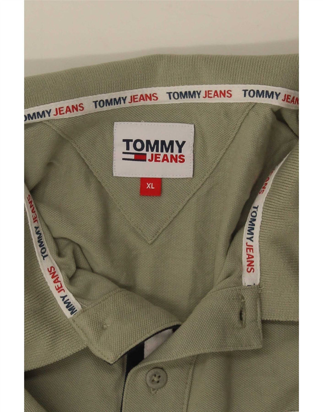 Polo Tommy Hilfiger Hombre XL Verde