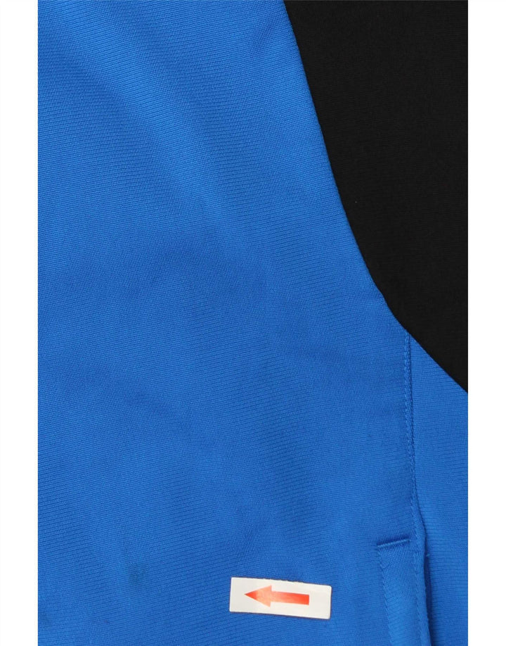 Adidas Hombre Chándal Top Jacket Azul Medio Colorblock Poliéster
