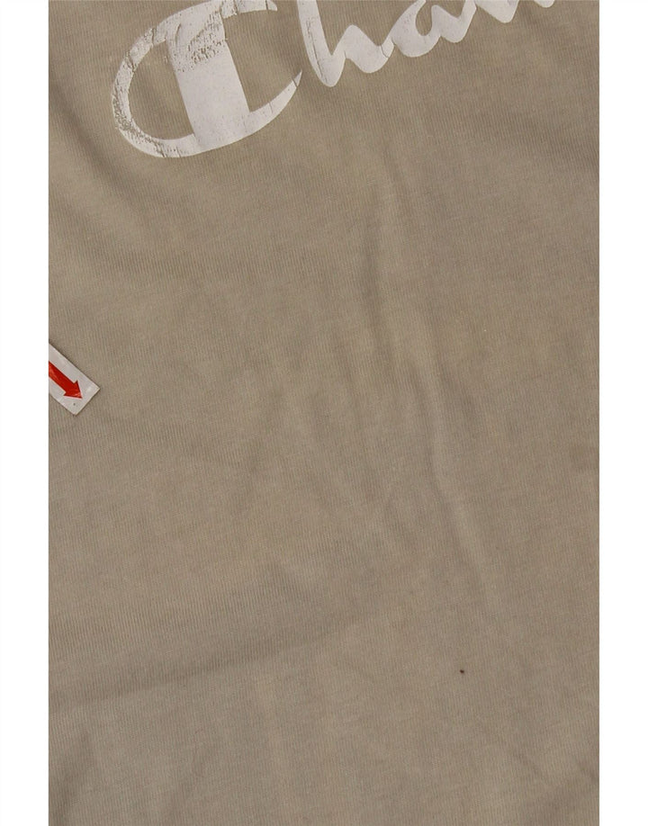 Champion Camiseta gráfica para hombre Top 2XL Algodón gris