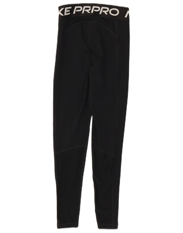 Nike Leggings Dri Fit Graphic para mujer UK 4 XS Poliéster negro