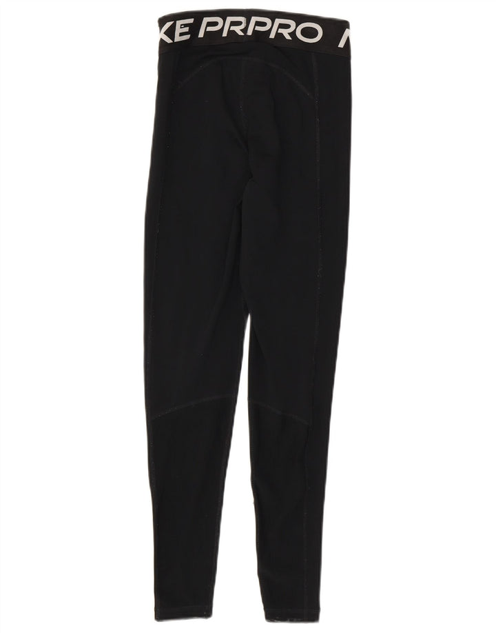 Nike Leggings Dri Fit Graphic para mujer UK 4 XS Poliéster negro