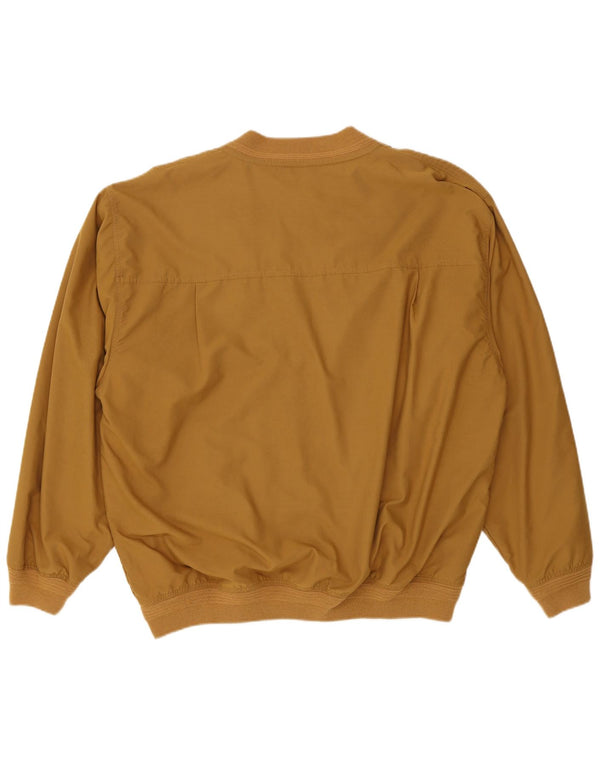 Central Park Chaqueta Bomber para Hombre UK 44 2XL Marrón Poliamida Deportiva