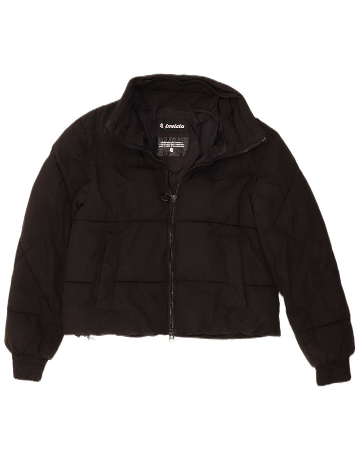 Chaqueta acolchada extragrande corta para mujer Invicta UK 6 XS Poliamida negra