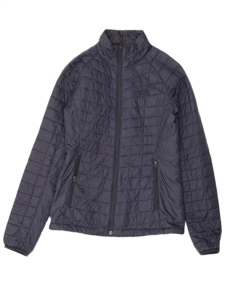 The North Face Chaqueta acolchada para mujer UK 10 Small Azul marino Nylon