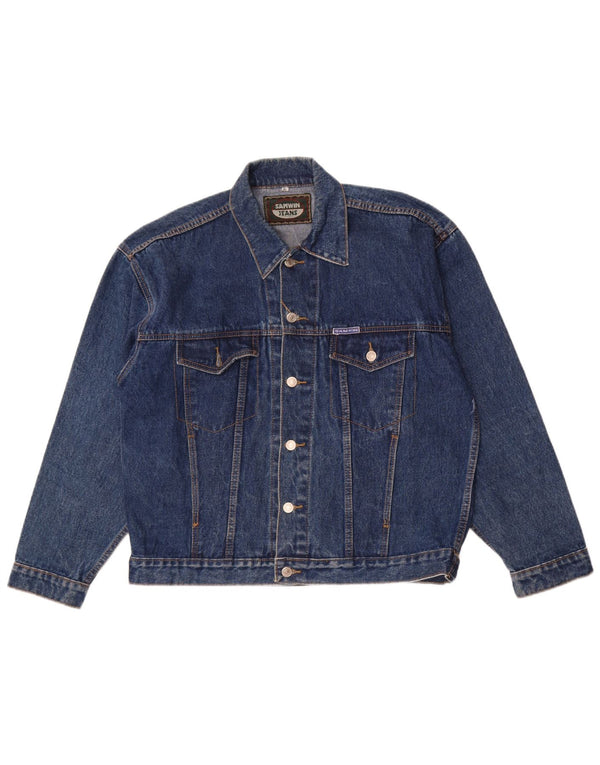 SAMWIN Chaqueta vaquera para hombre UK 42 XL Azul