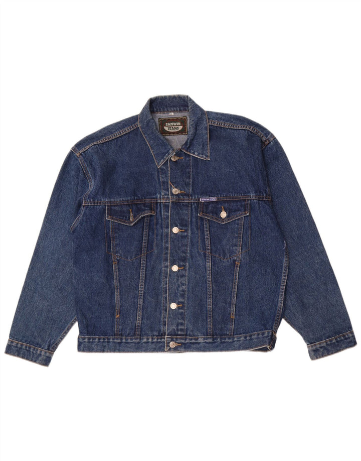 SAMWIN Chaqueta vaquera para hombre UK 42 XL Azul