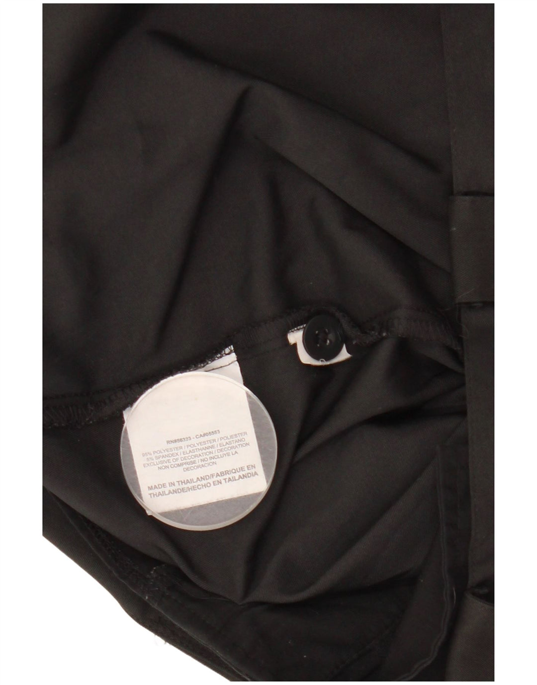 Nike Pantalones cortos chinos Dri Fit para hombre W38 XL Poliéster negro
