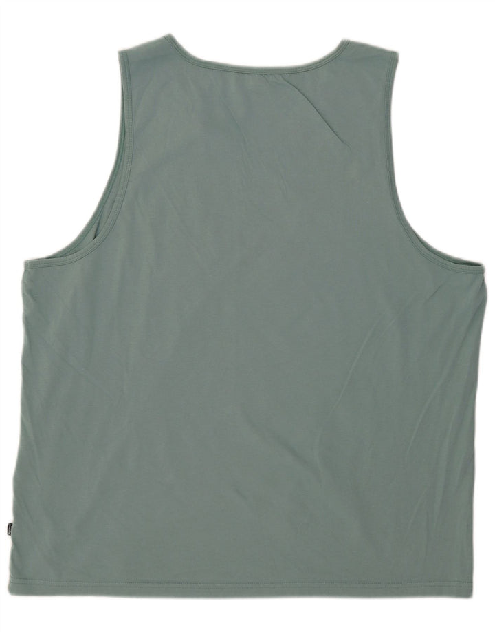 Puma Camiseta sin mangas gráfica para hombre 2XL Verde
