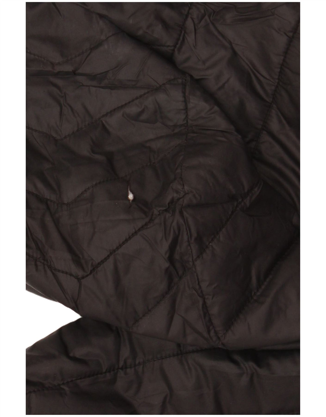 BARBOUR Chaqueta acolchada con capucha para mujer UK 10 Small Poliamida negra
