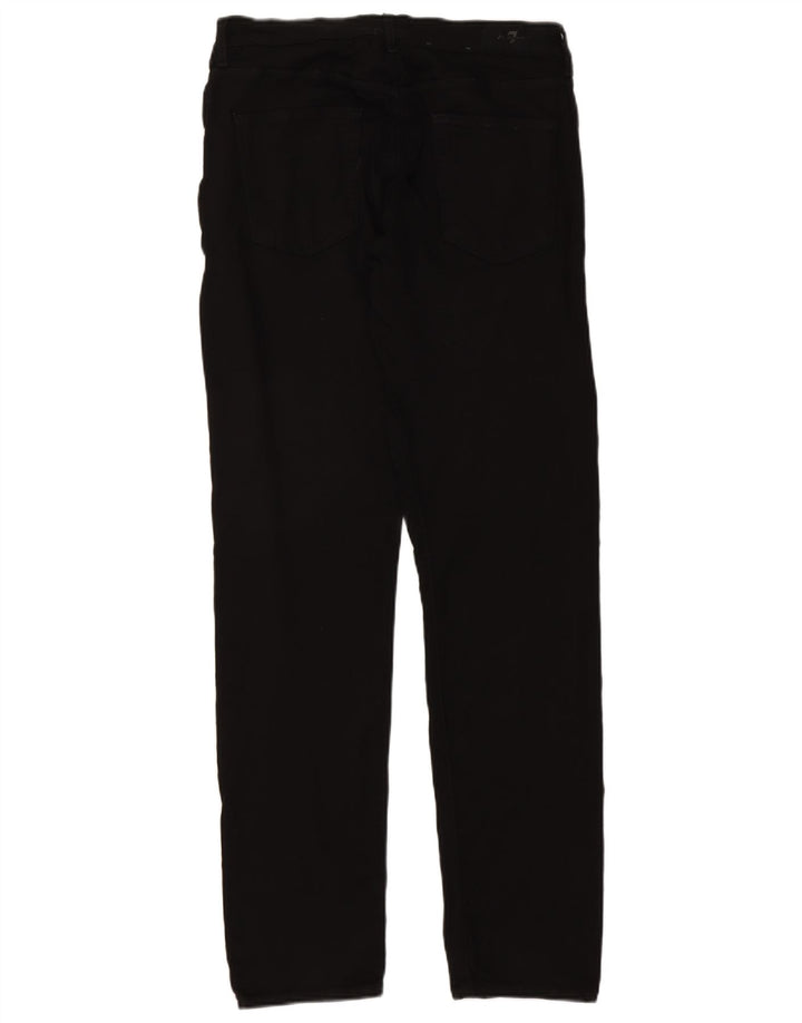 7 For All Mankind Vaqueros ajustados para hombre W33 L33 Black Modal