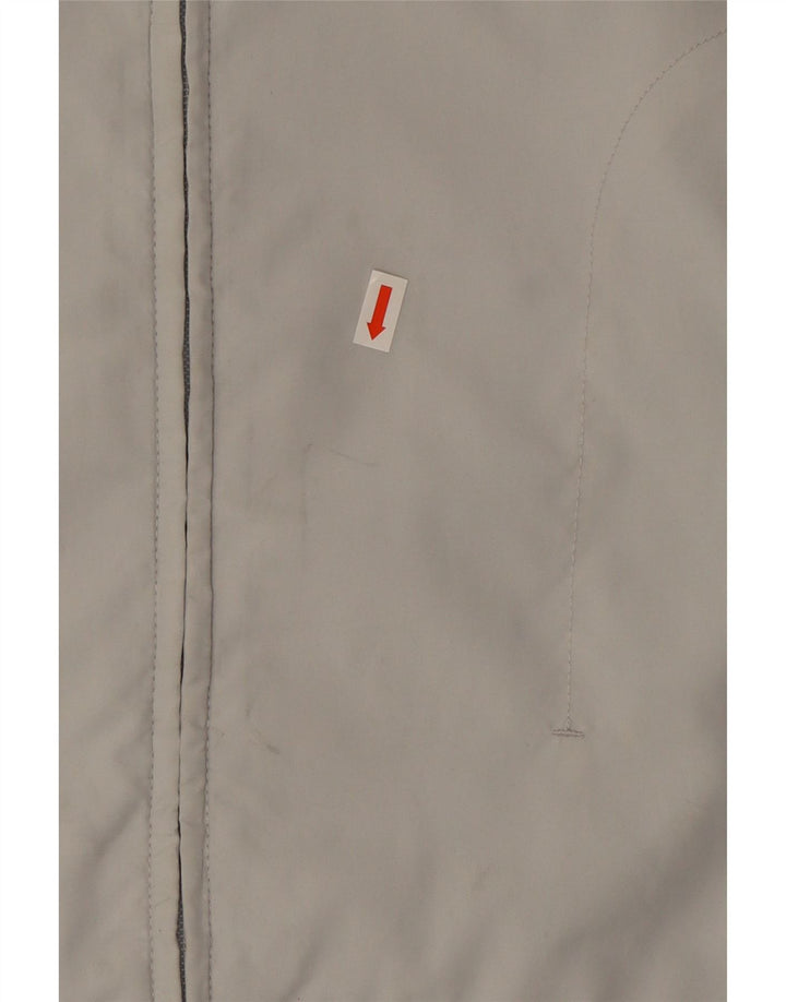 Adidas - Chaqueta de chándal para hombre, talla 40/42, color gris medio, poliéster