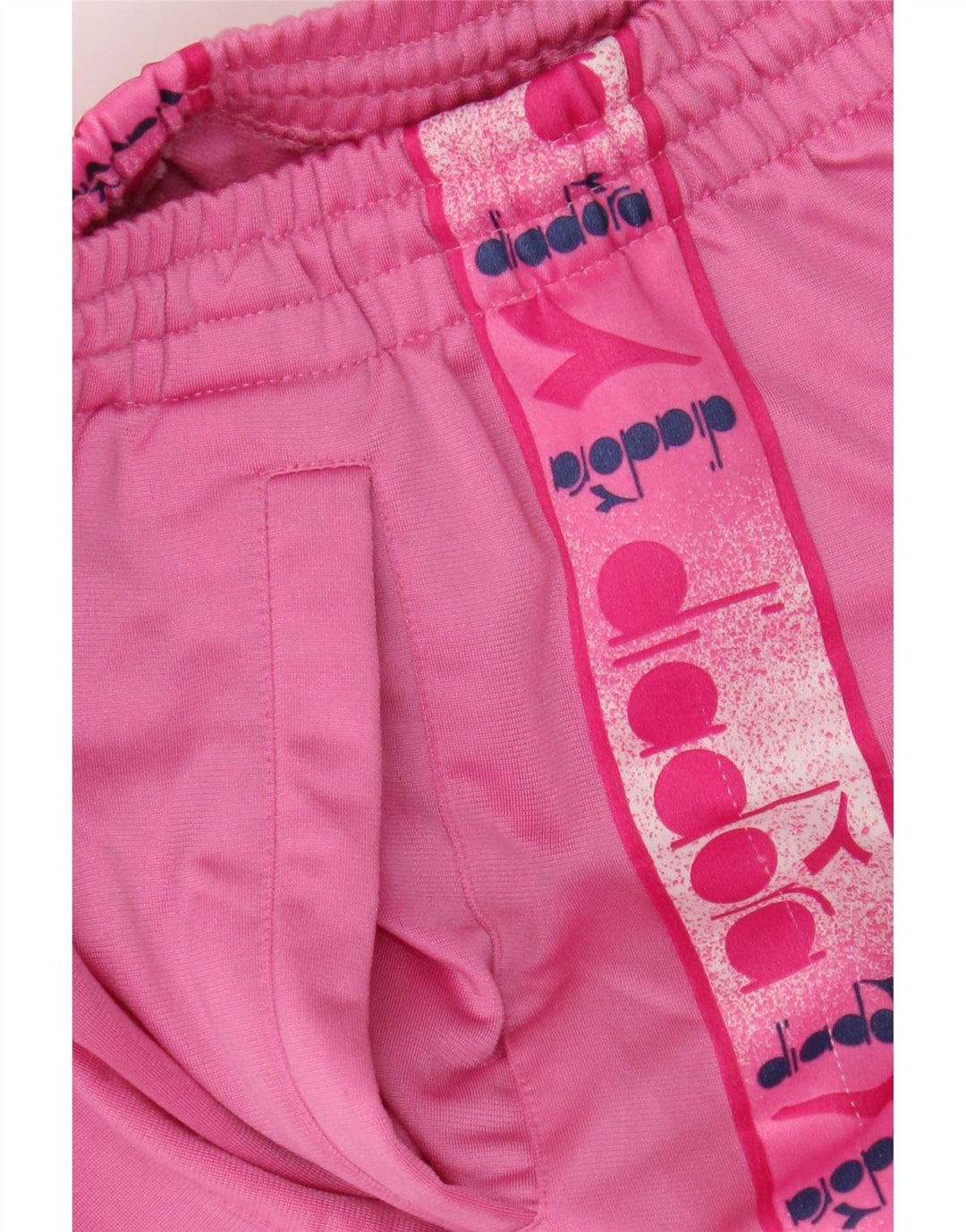 Diadora Pantalón De Chándal Gráfico Mujer UK 44 Medium Pink