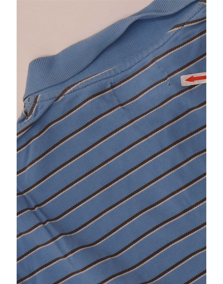Ralph Lauren Polo para hombre pequeño a rayas azules