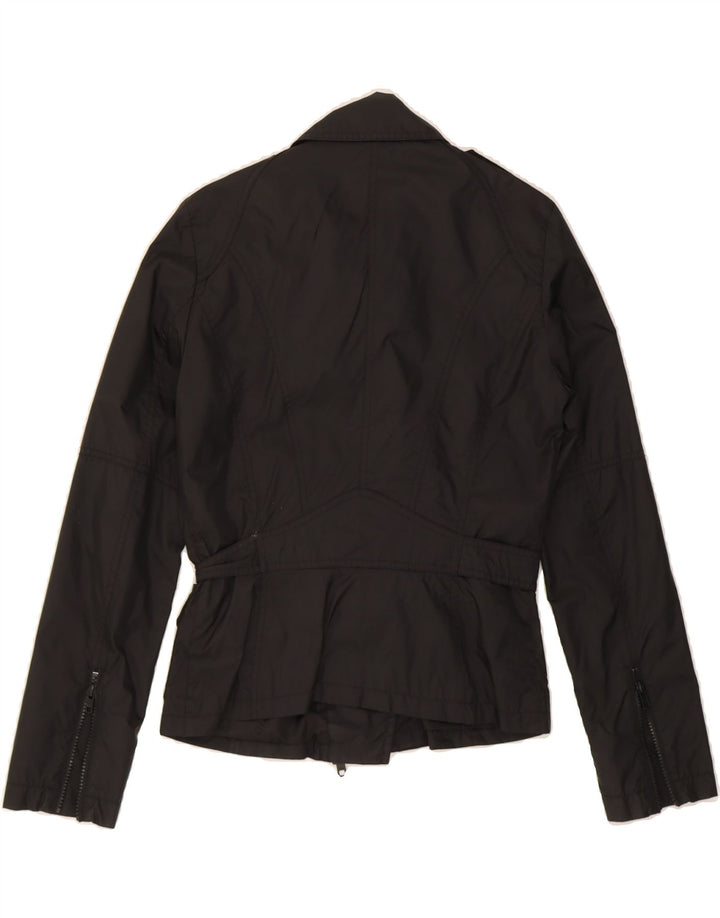 BLAUER Womens Biker Jacket UK 16 Large Black Polyamide Vintage Blauer and Second-Hand Blauer from Messina Hembry 