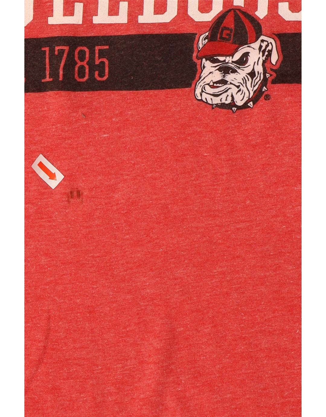 Russell Athletic - Camiseta gráfica para hombre, talla pequeña, poliéster rojo