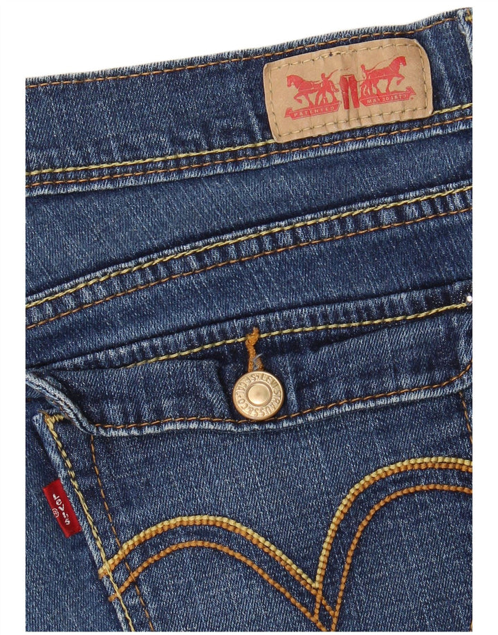 Vaqueros Levi's Mujer 524 Super Low Slim W32 L31 Azul