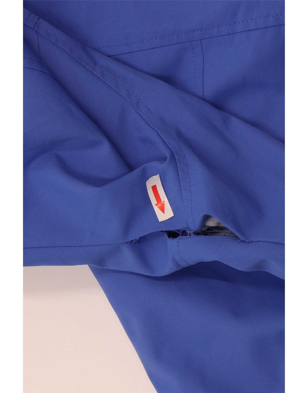 Crew Clothing Chaqueta impermeable con capucha para mujer UK 40 Poliéster azul grande