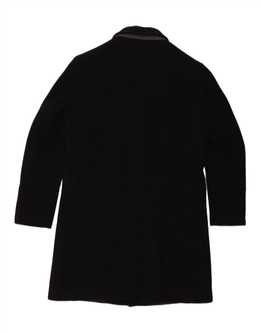 Superdry Abrigo para hombre UK 40 Large Lana negra