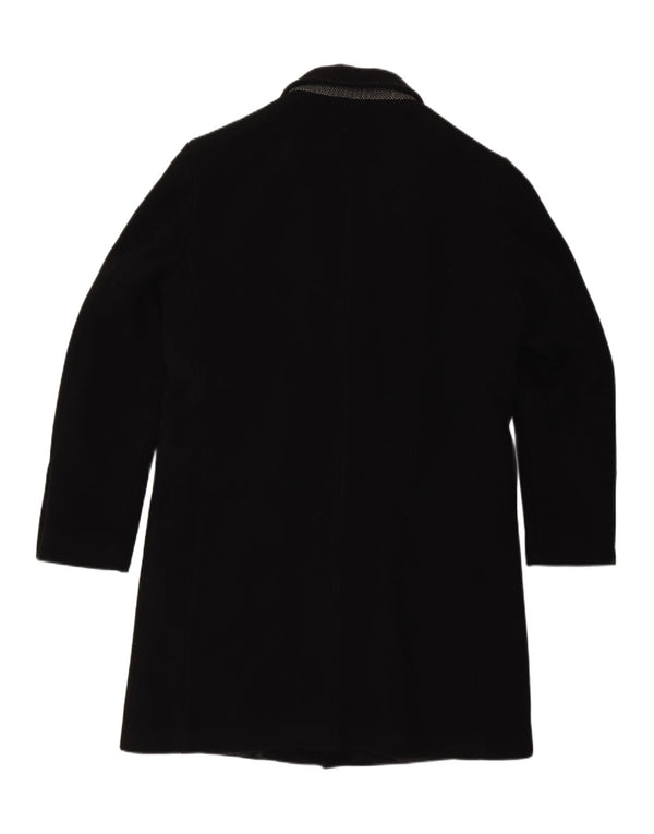 Superdry Abrigo para hombre UK 40 Large Lana negra