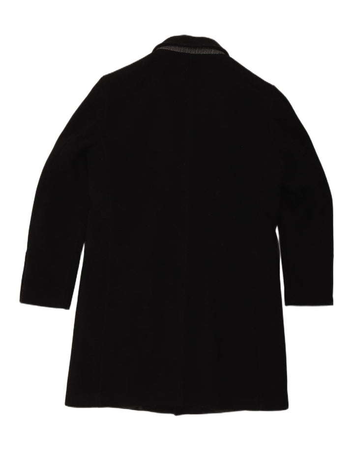 Superdry Abrigo para hombre UK 40 Large Lana negra