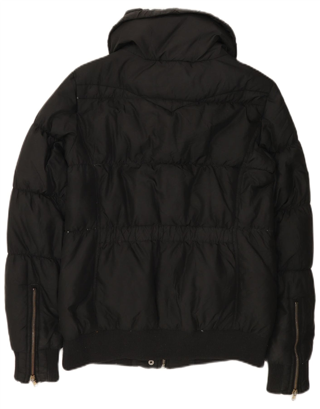 LEVI'S Chaqueta acolchada para mujer UK 10 Small Poliéster negro