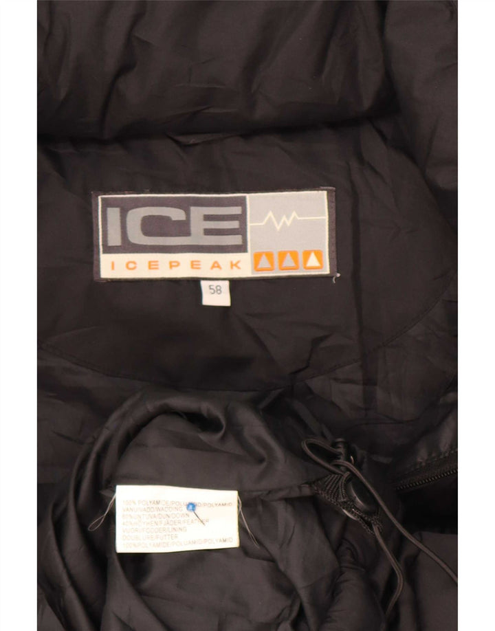 Icepeak Chaleco acolchado para hombre EU 58 4XL Poliamida negra