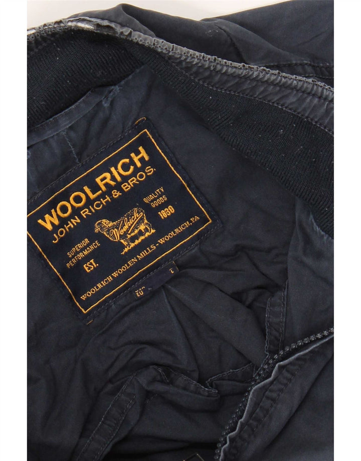 Chaqueta bomber para hombre Woolrich IT 50 Large Azul marino