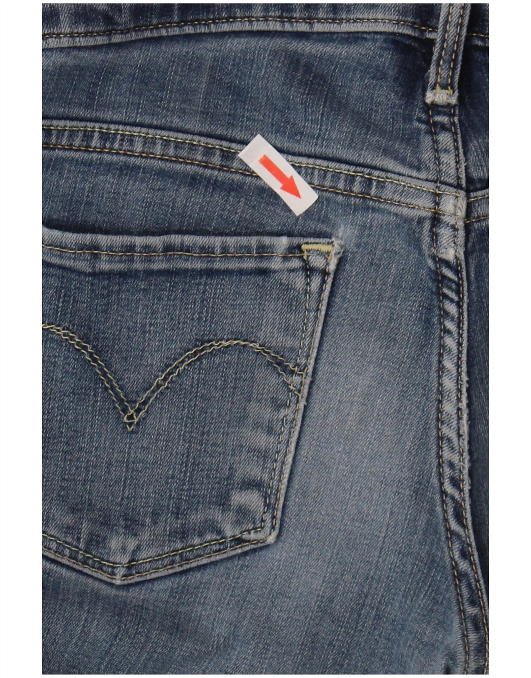 Vaqueros pitillo Levi's para mujer W28 L28 Azul