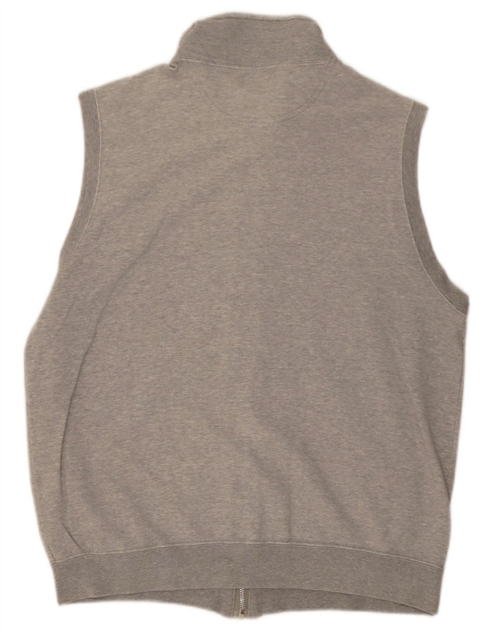 Champion Chaqueta De Chándal Sin Mangas Para Hombre Grande De Algodón Moteado Gris Grande