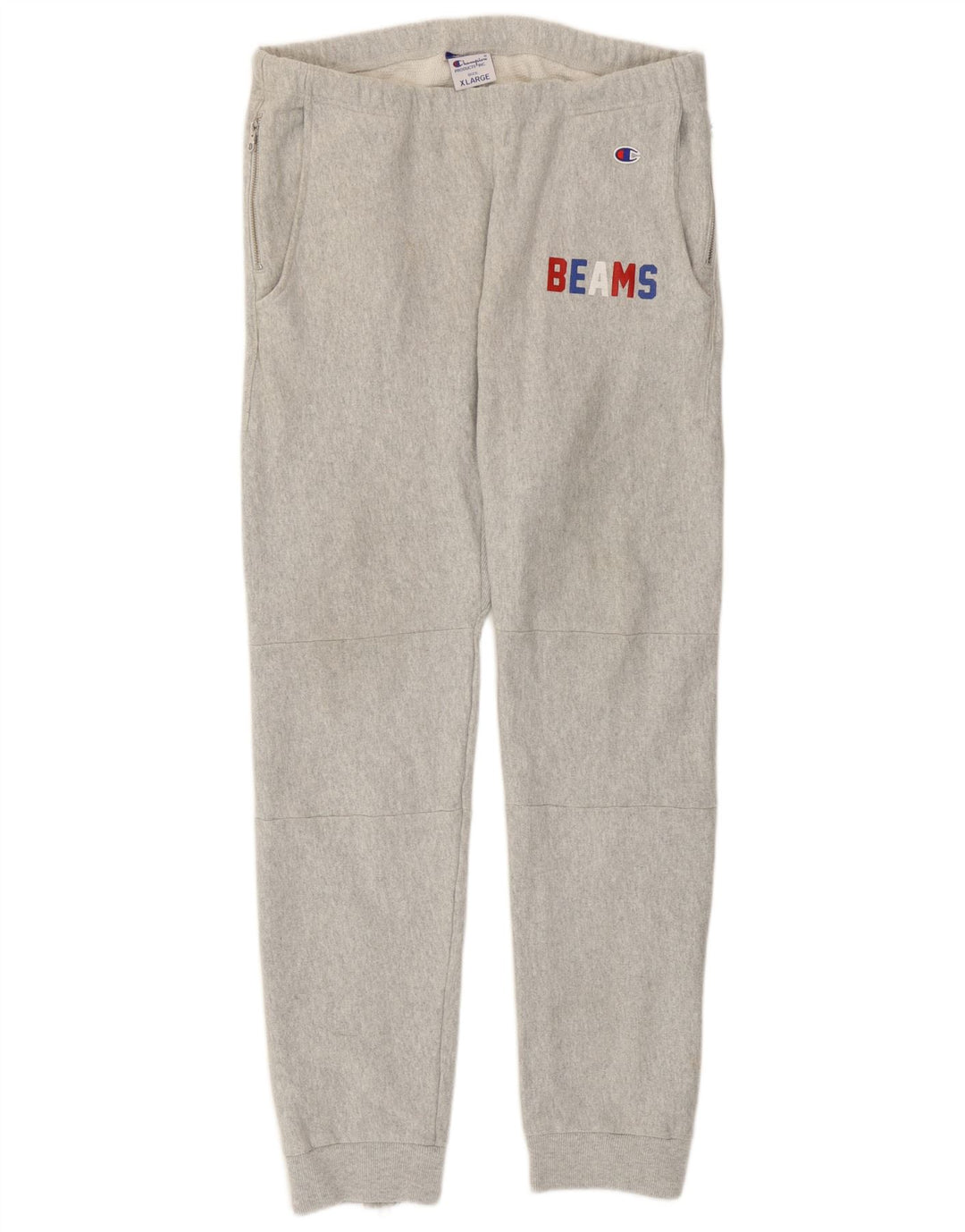 Champion Pantalones De Chándal Gráficos para Hombre Joggers XL Gris