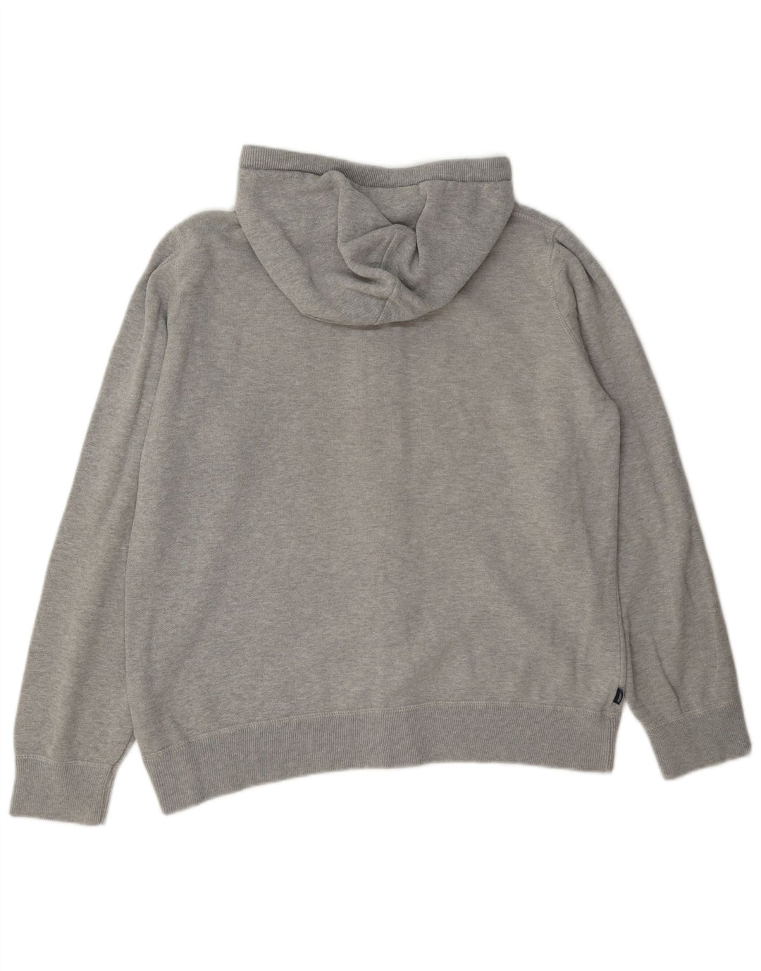 Superdry Suéter con capucha y cremallera para mujer Reino Unido 44 Grande Gris