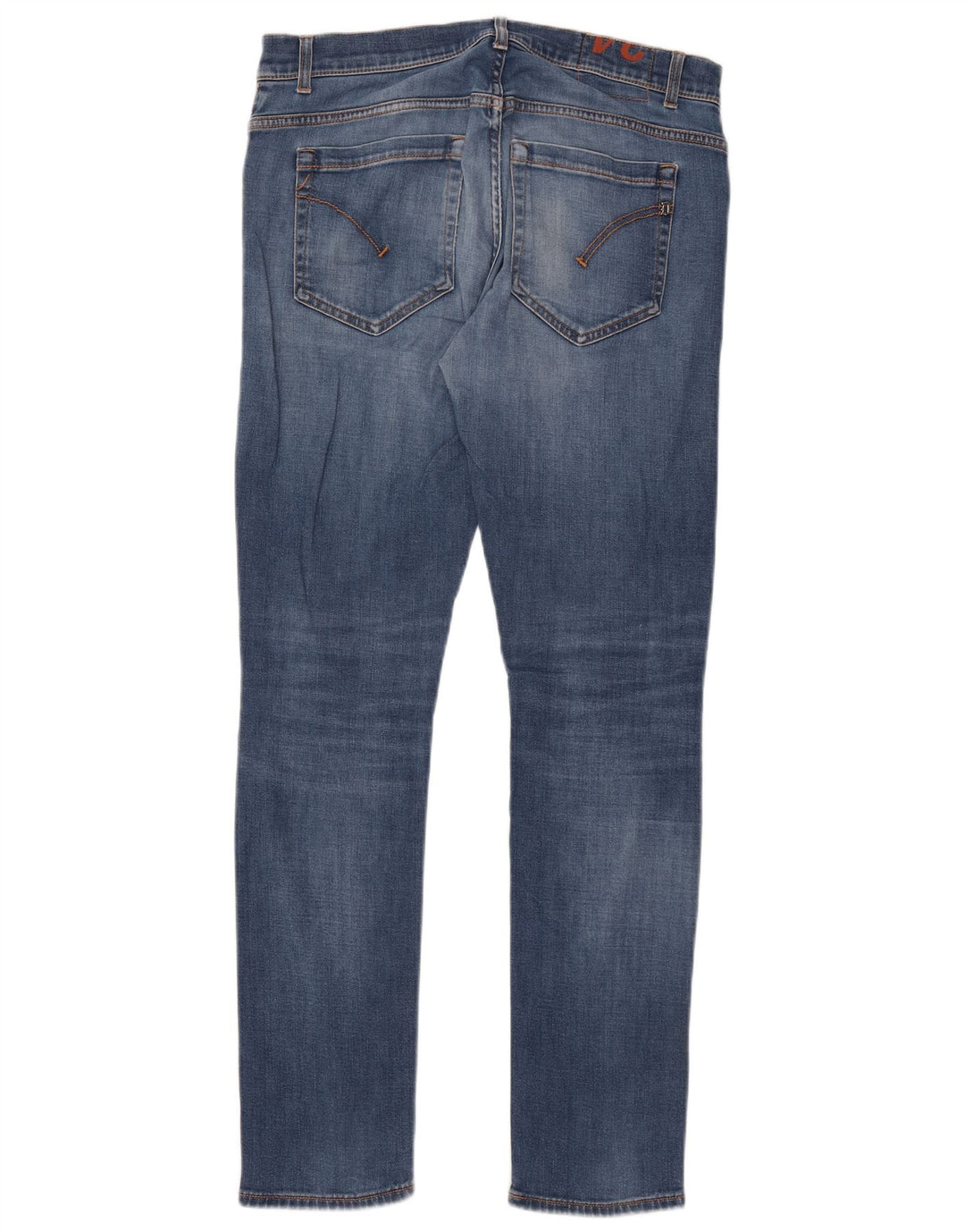 Dondup Hombre George Skinny Jeans W34 L32 Algodón Azul