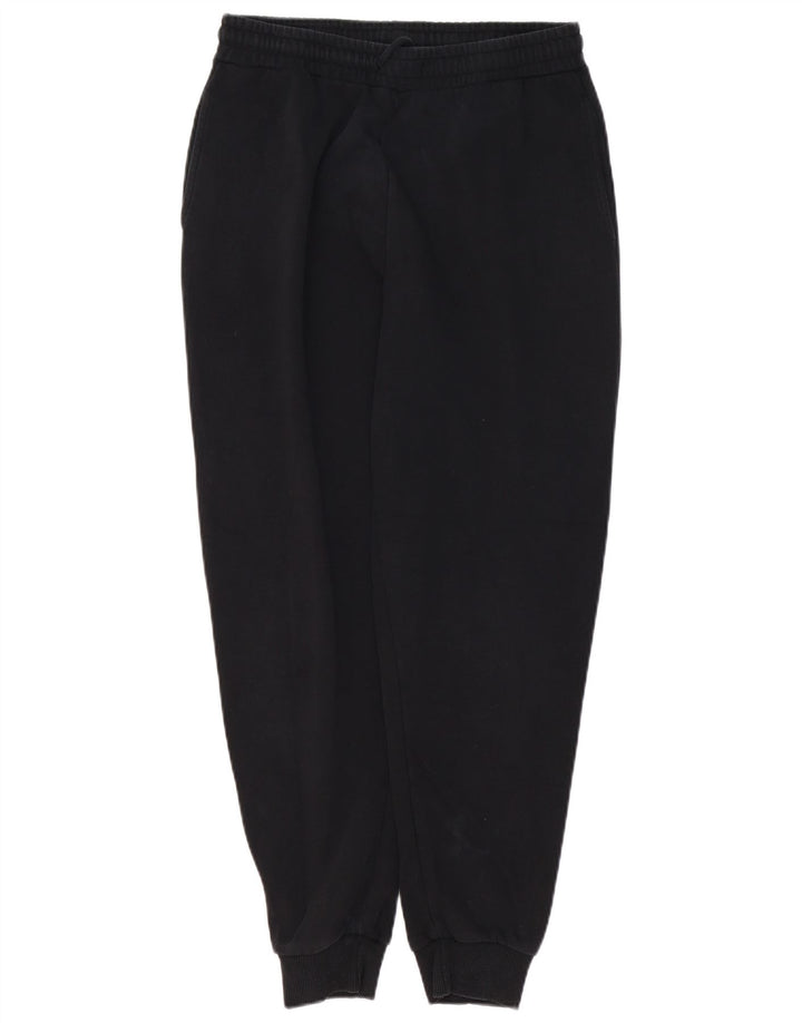 Zara Hombre Pantalones De Chándal Joggers Medium Negro Algodón