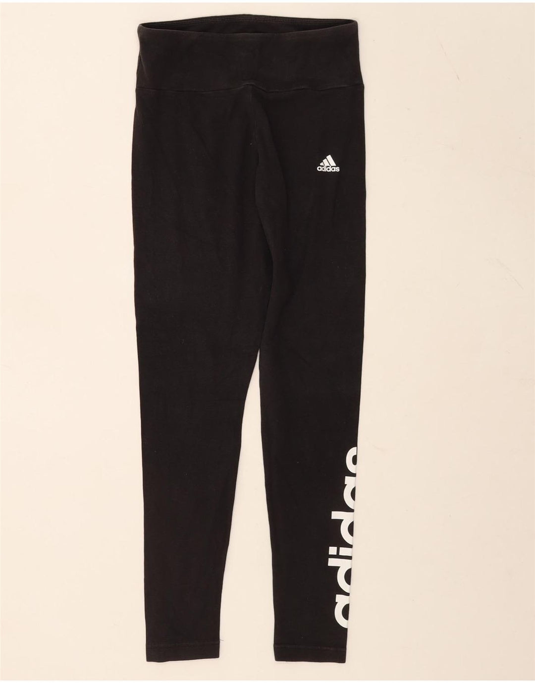 Adidas Leggings gráficos para mujer Reino Unido 8/10 Pequeño Negro