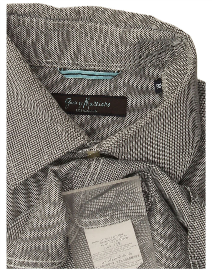Camisa Guess By Marciano Hombre Algodón Gris Medio