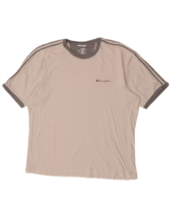 Champion Camiseta para hombre Top Large White Stripes