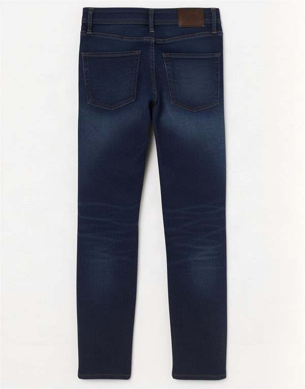 Jack & Jones Hombre Tim Slim Jeans W30 L30 Algodón Azul Marino